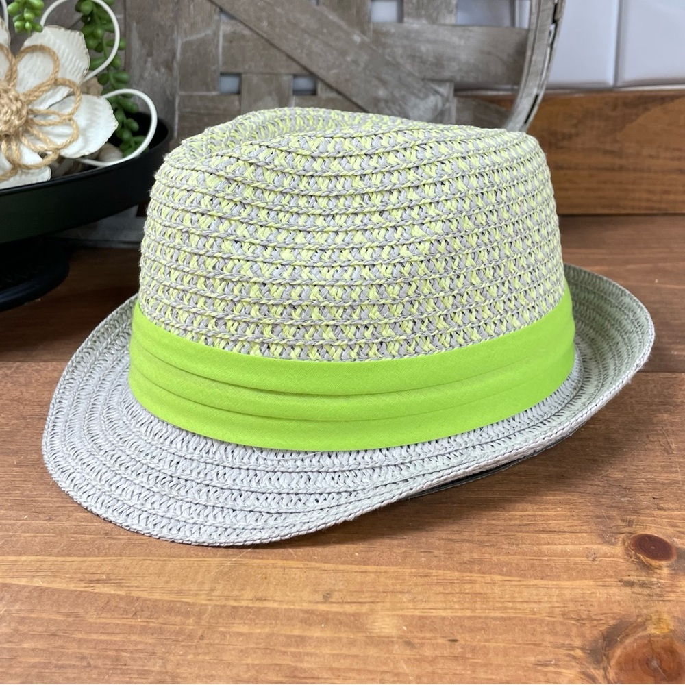 Vince Camuto Women’s Woven Paper Straw Fedora Size OS